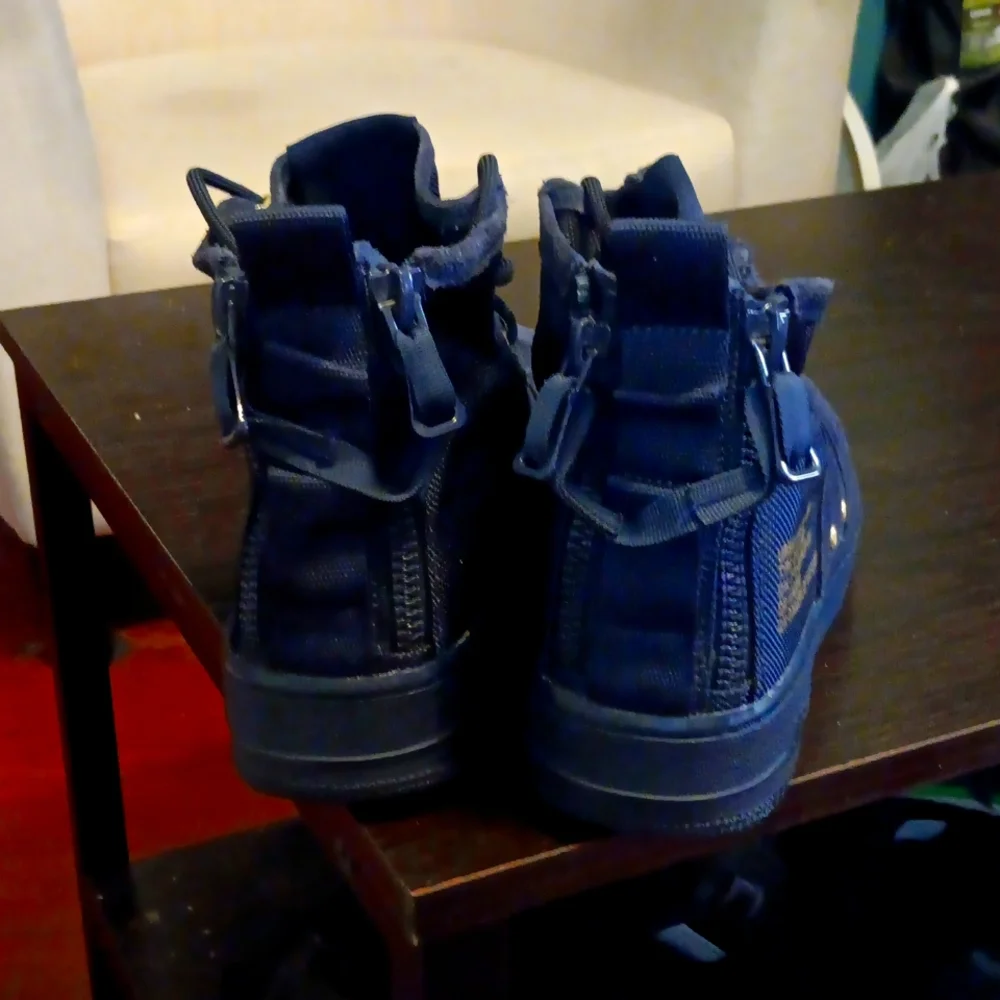 SF AIR FORCE 1 GS 'OBSIDIAN' AJ0424-400 SZ 6Y OR WOMEN'S SZ 7.5 - Picture 4 of 8